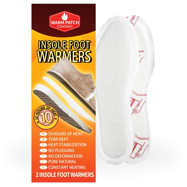 foot warmer insole adhesive